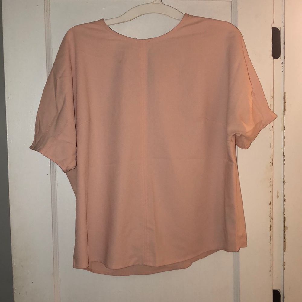 Blush blouse